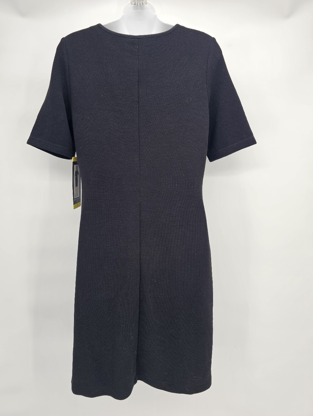 Half Sleeve Knee Length Black Dress NWT